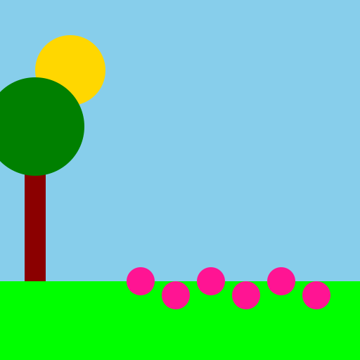 A Beautiful Garden Art - DrawGPT