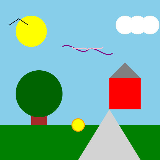 The World Through a Child's Eye Landscape - DrawGPT