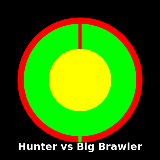Hunter vs Big Brawler - DrawGPT