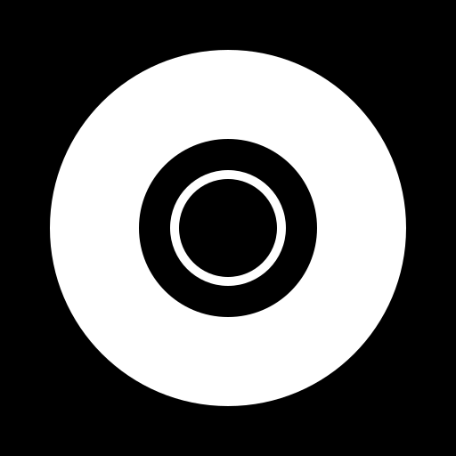 Silhouette of a Wolf's Face with a Hurricane Symbol Eye - DrawGPT