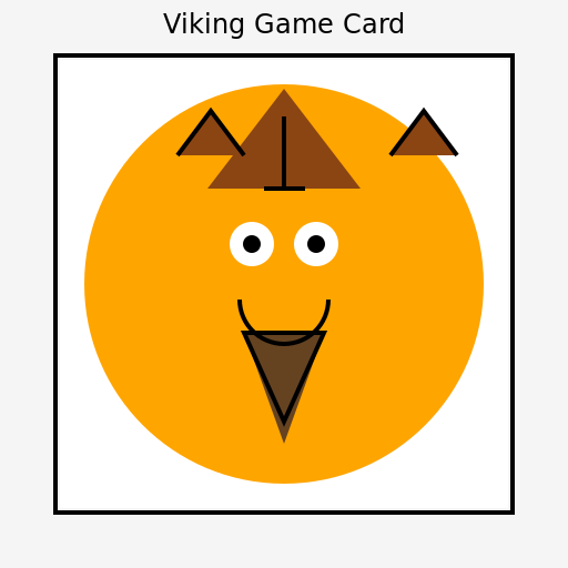 Viking Game Card - DrawGPT