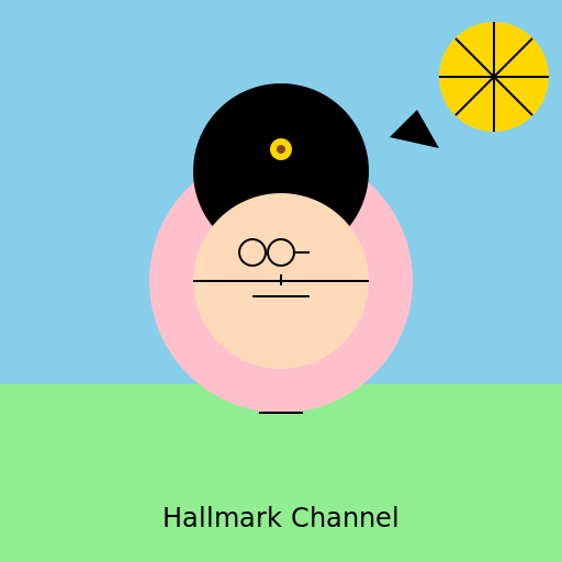 Girl from Hallmark Channel - DrawGPT