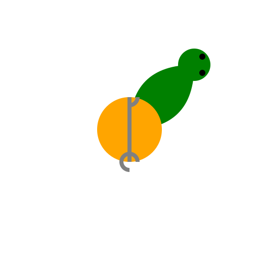 Snake Drinking Juice - DrawGPT