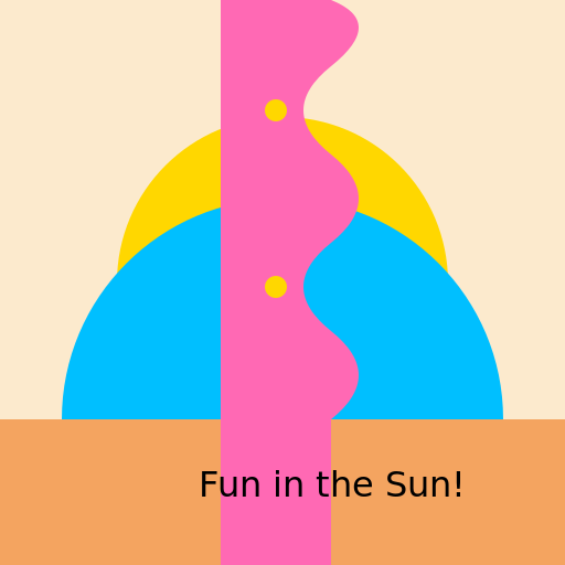 Bikini Babe with Curvaceous Hips - DrawGPT