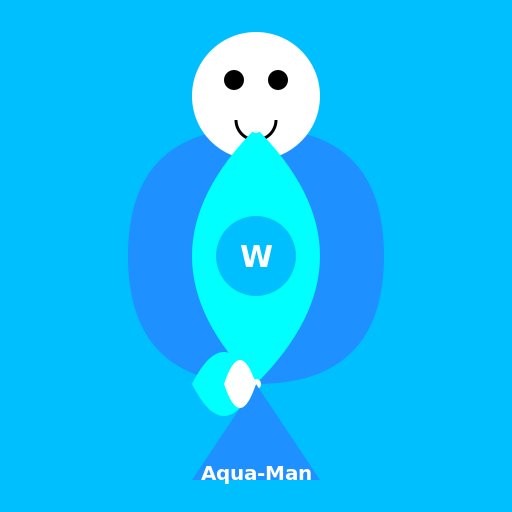 Superhero with Water Powers - DrawGPT