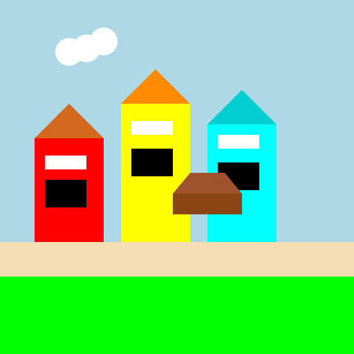 A Picturesque View of Maasholm, Germany - DrawGPT