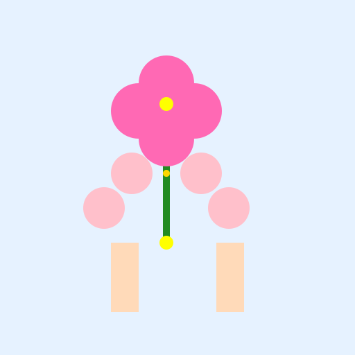 An Armful of Flowers Logo - DrawGPT