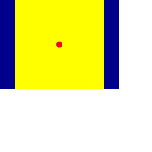 Yellow Flag with Blue Sides and Red Stars - DrawGPT