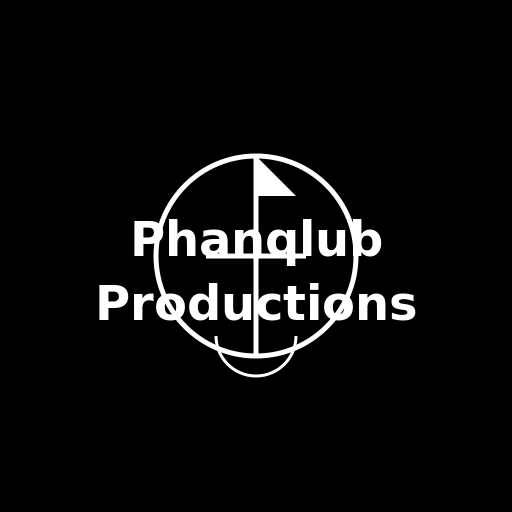 Phanqlub Productions Logo with Camera - DrawGPT
