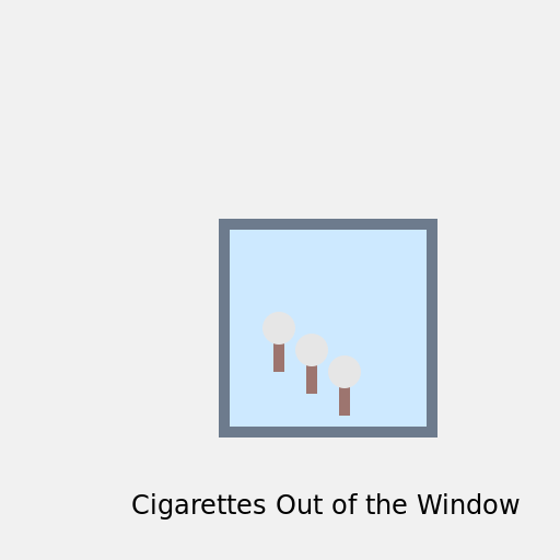 Cigarettes Out of the Window - DrawGPT