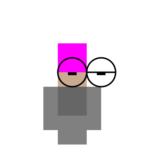 Anime Guy with Purple Hair - DrawGPT