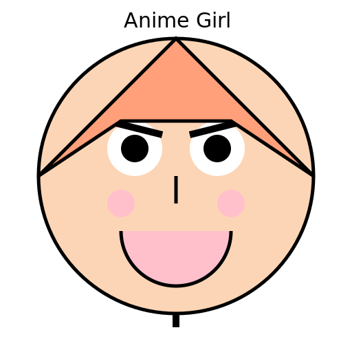 Anime Girl - DrawGPT