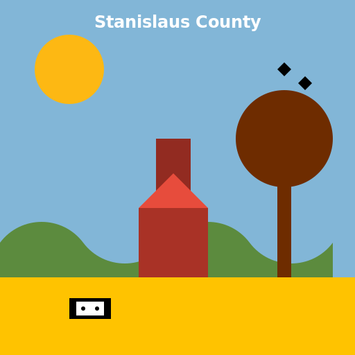Stanislaus County - A Rural Landscape - DrawGPT