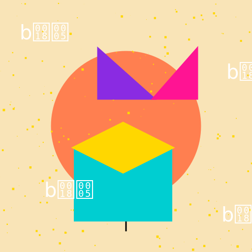 Mandiny narozeniny Logo - DrawGPT