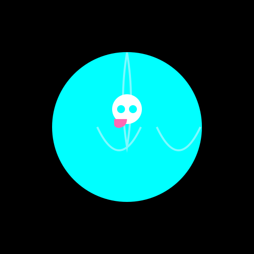 Aurora Borealis Ouroboros - An Ice and Poison Snake Pokemon - DrawGPT