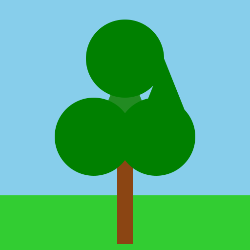 Majestic Tree in a Serene Landscape - DrawGPT