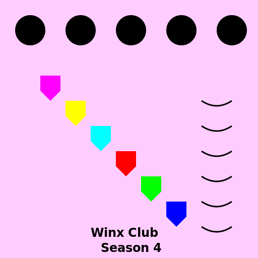 Winx Club Season 4 Intro Song Lyrics Logo - DrawGPT