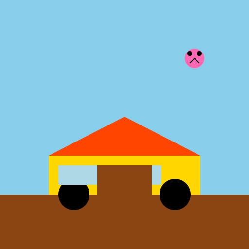 Caravan from Bird's View - DrawGPT