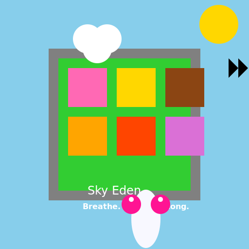 Sky Eden - Blooming Above Apartments - DrawGPT