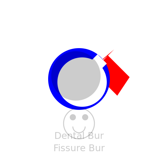Dental Bur Fissure Bur - DrawGPT