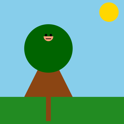 Happy Little Tree - DrawGPT