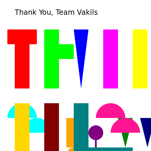 Thank You, Team Vakils - DrawGPT