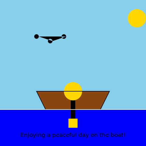 Person on a Boat - DrawGPT