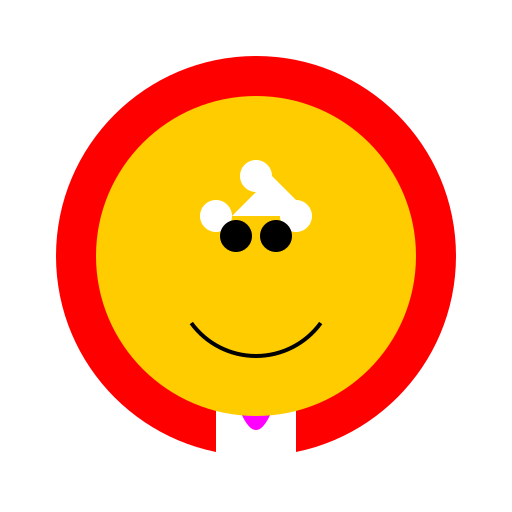 Mushroom with a Tongue Sticking Out - DrawGPT