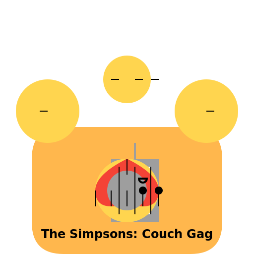 Couch Gag Logo - DrawGPT