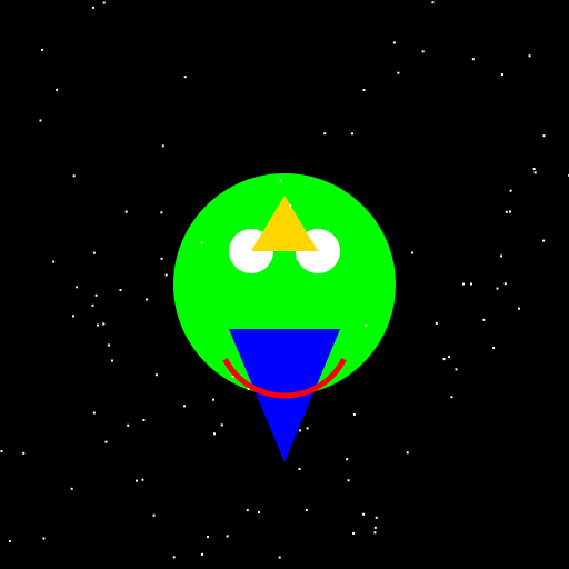 Frogman King of Space - DrawGPT