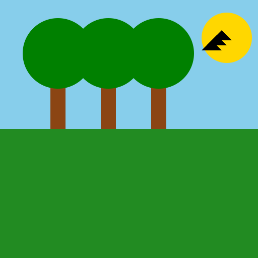 A Realistic Landscape - DrawGPT