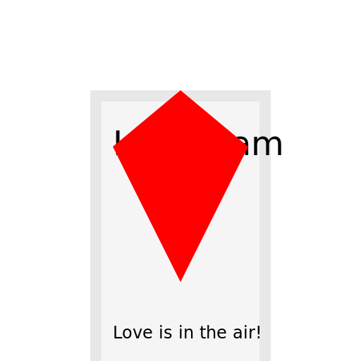 Instagram Story with Heart Out of Mobile - DrawGPT
