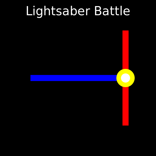 Lightsaber Battle - DrawGPT