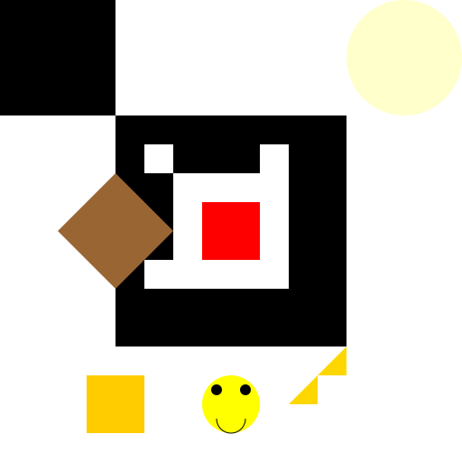 Happy Life - Haunted House Escape Game Logo - DrawGPT