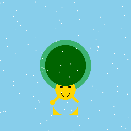 Man Holding the Planet - DrawGPT