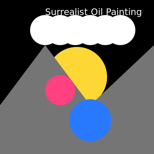Surrealist Oil Painting - DrawGPT