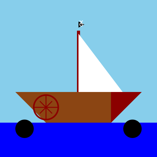 The Seafaring Turtle Carriage - DrawGPT