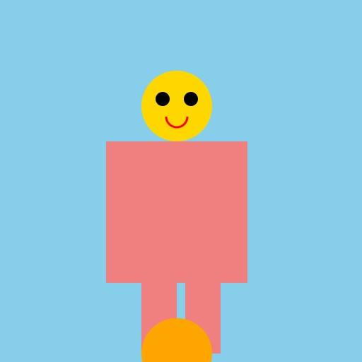 Girl with Ball - DrawGPT