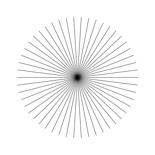 Symmetric Circle Division - DrawGPT