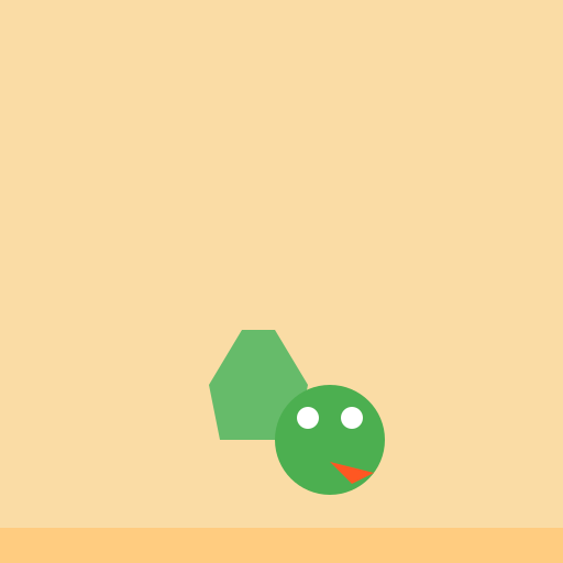 Frog in the Desert - DrawGPT