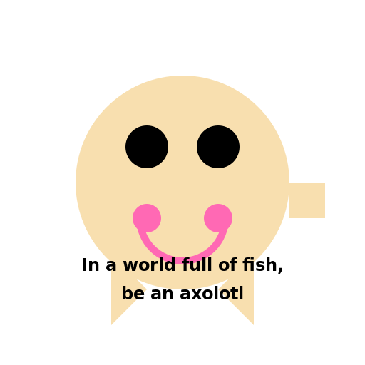 Cute Abstract Colorful Axolotl Art - DrawGPT