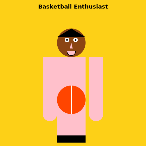 Basketball Enthusiast - DrawGPT
