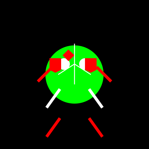 Alien as Spiderman - DrawGPT