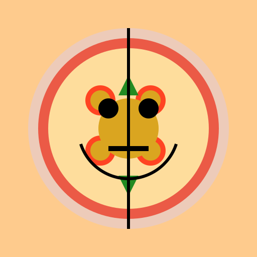 Delicious Pizza with Tasty Toppings - DrawGPT