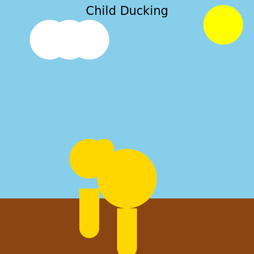 Child Ducking - DrawGPT