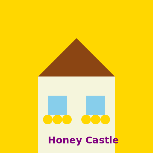Honey Castle Selfmade Logo - DrawGPT