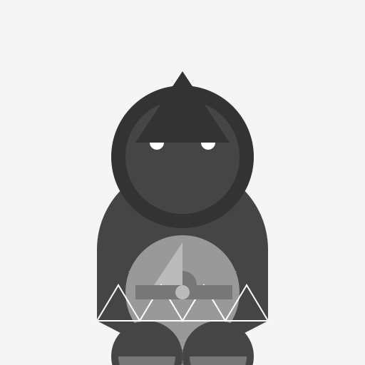 Mighty Knight with Shark Armor and Anchor Weapon - DrawGPT