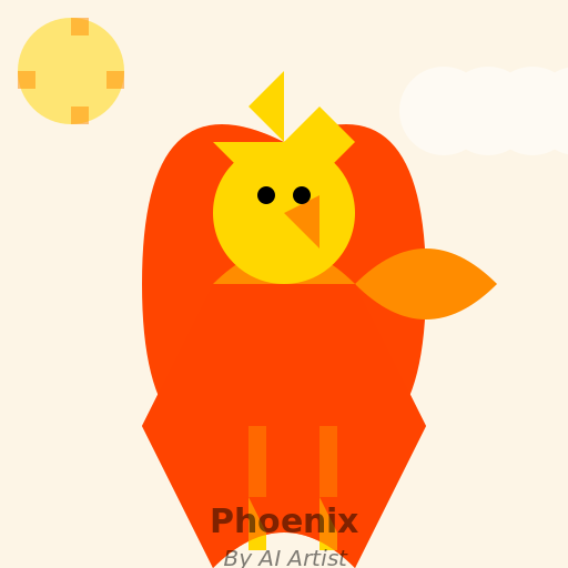 Majestic Phoenix - DrawGPT