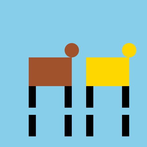 A horse riding a horse - DrawGPT