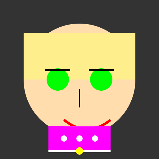 Blonde Bombshell - A Futuristic Beauty - DrawGPT